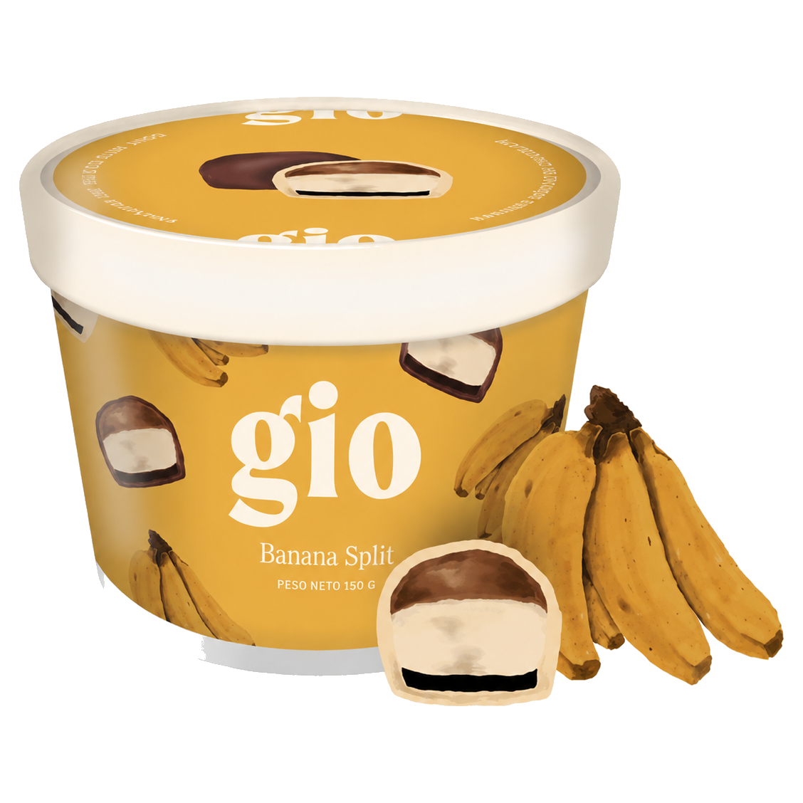 Banana chocolate negro
