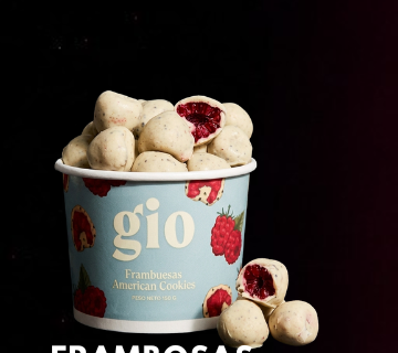 Frambuesas American Cookies