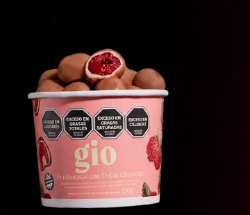 Frambuesas doble chocolate