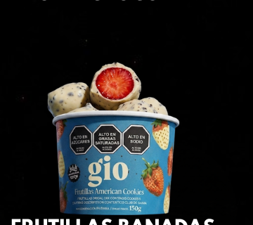 Frutillas American Cookies