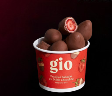 Frutillas doble chocolate